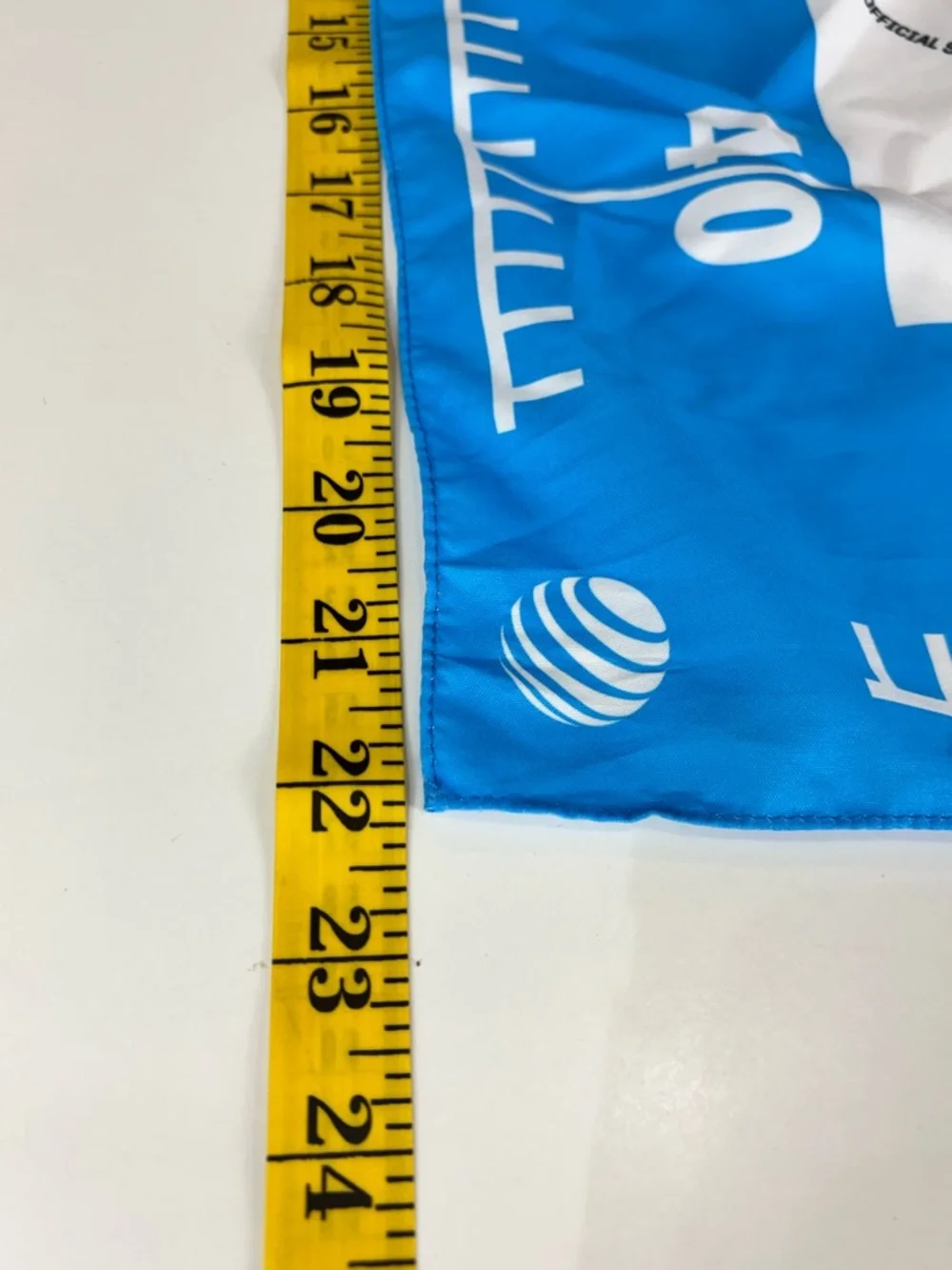 Football-Themed Blue Bandana Scarf